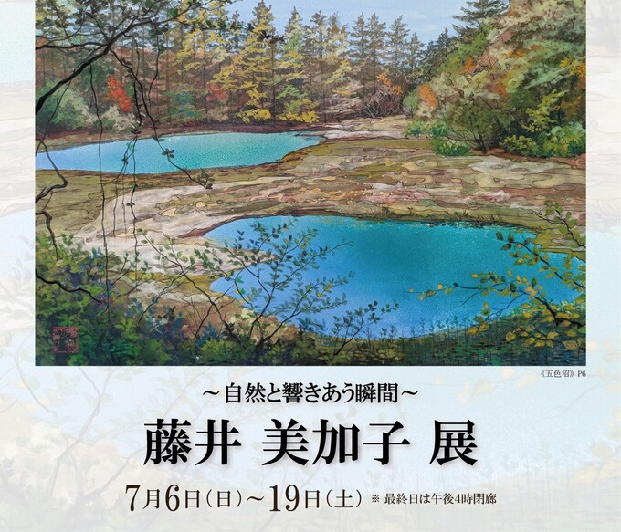 藤井 美加子 展 ― 自然と響きあう瞬間 ― ｜ Mikako Fujii Exhibition